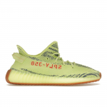 adidas Yeezy Boost 350 V2 Semi Frozen Yellow Unisex tossud Raw-Steel Red B37572 36