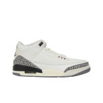 Air Jordan 3 Retro White Cement Reimagined Unisex tossud Summit-White Fire-Red Black DN3707-100 52.5 white