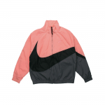 Nike Big Swoosh Lahtine T&otilde;mblukuga Kraega Kootud Jakk Kevadeks Meeste Jakid Must Hall Roosa AR3133-668 S