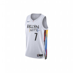 Nike NBA Kevin Durant Brooklyn Nets Dri-Fit S&auml;rk Valge Unisex Streetwear DO9585-102 XXL