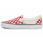 Vans OG Classic Slip-On LX Ruuduline - Racing Red Unisex Tossud Classic-White VN0A32QNTYR