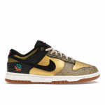 Nike Dunk Low D&iacute;a De Muertos Naiste tossud Kuldne Must Khaki FQ8148-010 43