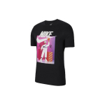 Nike Sportswear Prinditud L&uuml;hikeste Varrukatega T-s&auml;rk Meeste Topid Must CW0411-010 M