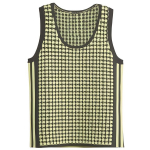 adidas x Wales Bonner Heegeldatud vest Semi Frozen Yellow/Night Brown Meeste pealisr&otilde;ivad IY2046 S