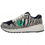 Converse Wave Trainer Leopard Unisex Tossud Kreemjas Must Vintage-Valge A14288C 40.5