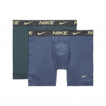 Nike Dri-FIT ReLuxe &Uuml;hev&auml;rvilise V&auml;rvli ja Logoga Bokserid 2-pakk Meeste alusp&uuml;ksid DV3617-491 S