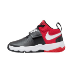Nike Team Hustle D 8 Takjapaelad Performance Keskmise s&auml;&auml;rega Laste Korvpallijalatsid Laste tossud Must Punane Valge 881942-004 28