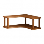 Puidust Lauapealne Hoiuriiul Multifunktsionaalne Teelaua Korraldaja Nurgakujundus 2/3-korruseline Laua Hoiustusalus Dual Layer