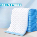 &Uuml;hekordne t&auml;iskasvanute hoolduspadi Eakad on voodihaiged lekkekindlate ja uriini isoleerivate lehtedega Imab suure koguse hoolduspatju menstruatsiooni ajal, thicken 60x90cm 20pcs