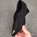 Naiste sandaalid Lamedad kingad Kevad-s&uuml;gis uued kristallist hingavad Wesh Fashion Step -In Gladiator Loafers vabaaja naiste kingad 41