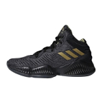 Adidas Mad Bounce 2018 k&otilde;rge s&auml;&auml;rega retro korvpallijalan&otilde;ud Laste tossud Must Kuldne BB7545 37⅓
