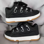 Unisex Ameerika High Street Valged L&otilde;uendist Mokassiinid - Trendikad Kevadised K&otilde;rgust Suurendavad Vabaaja Tossud 42