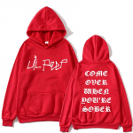R&auml;ppar Lil Peep Tule &Uuml;le Kui Oled Kaine Hupparid Mehed Naised Mood Hip Hop Pikk Varrukas Soe &Uuml;le suur Y2k R&otilde;ivad Treeningkost&uuml;&uuml;m S