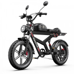 Elektriline jalgratas Duotts 20 750W mootor Maastikue-bike 52V 27AH Maksimaalne s&otilde;iduulatus 140Km Kandev&otilde;ime 150Kg H&uuml;drauliline pidur Must F20 52V 27AH