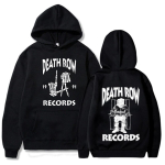 Death Row Records Albumi Merch Huppar Snoop Dogg Pikkade Varrukatega Streetwear Naistele Meestele Kapuutsiga Dressipluus Moodsad R&otilde;ivad M black