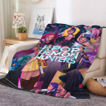 Laulja K-Kpop D-Demon H-Hunters Tekk Soe Ja Pehme Sobib Magamistuppa Elutuppa Diivanvoodi Kontorisse Reisimiseks Telkimiseks 30x40in