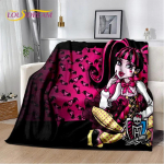 Multikas Monster High Draculaura Vampiir Pehmed Tekid, Hoia Soojas Visketekk Mugav Piknikuks Voodid Diivan Kodu Magamistuba Lapsed 30x40in