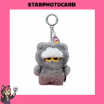 G DRAGON X ZO&FRIENDS POP UP ZOAFUL TALV Mini Zoa Palus V&otilde;tmehoidja / N&auml;okott V&otilde;tmehoidja MINI PLUSH KEYRING GREY