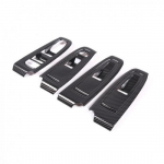 Carbon fiber ABS Window Lift Switch Button Trim Frame For Subaru WRX -2024