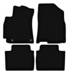 Dywaniki welurowe BASIC czarne do: Hyundai Elantra VII sedan (2020-)