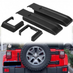 Upper Lower Tail gate Hinge Cover Trim For Jeep Wrangler JK Unlimited 2007-2018