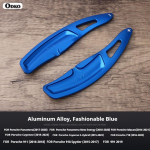 For Porsche Cayenne 2015- model Aluminum Alloy Car Steering Wheel Gear Shifters Paddle Shift Extension sinine