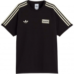 Adidas Originals X Oasis Koost&ouml;&ouml; 3-triibuline SS25 Tuuri pehme kitsa l&otilde;ikega l&uuml;hikeste varrukatega T-s&auml;rk Unisex Topid KT-3445 M