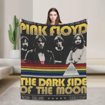 Floyded Rock Me Pinks Tekk Kvaliteetne Soe Pehme Visketekk Talvine Reisimine Kontor Kodu Dekoor Mugav Voodikate 30x40in black