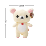 7 stiili Rilakkuma pehmed kaisukarud Peluche armsad animekarud t&auml;idisega nukud Kawaii toakujundus anime s&uuml;nnip&auml;evakingitused j&otilde;ulukink beige