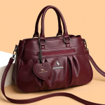 Kvaliteetne nahast k&auml;ekott Rahakott Luksuslik Disainer Naiste Suure Mahutavusega &Otilde;lakott Risti-keha T&otilde;mblukuga Kott Trendikas Sac 36cm&times;13.5cm&times;21.5cm pruun