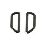 For Toyota Rav 4 Rav4 5 Gen -2025 Dash board Air Condition AC Outlet Vent Cover Trim ABS Interior Moulding Matte Silver