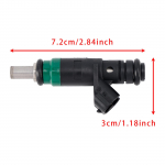 6 tk k&uuml;tusepihustit  A4 A6 Quattro 3,0L V6 02-06 FJ881 06C133551