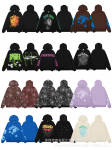 Sp5der Hip-Hop Young Thugi stiilis frotee kapuutsiga pusa meestele Extra Large