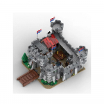 MOC-92563 Keskaegne Arhitektuur Loss V&auml;ikeste Osakeste Montaaž Ehitusklotside Pusle M&auml;nguasja Mudel Kingituskomplekt Kaunistus PDF Guide by Email