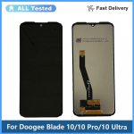 LCD-ekraani ja digitisaatori t&auml;ielik koostis Doogee Blade 10 10 Pro 10 Ultra jaoks