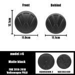 VOLKSWAGENI VW jaoks 2 tk VW Asendus Esiv&otilde;re Embleem Tagaluugi Embleem Logo Dekoratiivne Volkswagen Polo 6 6C 2014-2018 jaoks