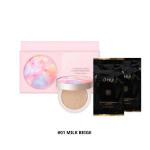 O HUI Ultimate Cover Cushion Moisture Flower Edition #01 Milk Beige / Niisutav, Korea kosmeetika, Kbeauty