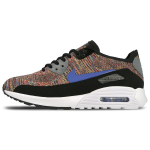 Nike Air Max 90 Ultra 2.0 Flyknit Must Keskmine Sinine Jahe Hall Naiste 881109-001 36