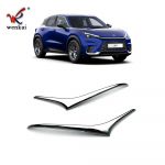 For Lexus LBX 2024 2025 ABS Chrome Door Rearview Mirror Strip Cover Trim Side Wing Mirrors Trims Car Accessories Car styling Electroplated silver