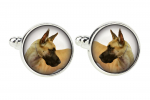Great Dane I - cufflinks, a shirt accessory, a shirt pendant from the Art-Dog brand h&otilde;be