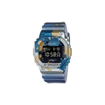CASIO Meeste T&auml;ismetallist Seeria Must Kell GM-5600SS-1PR GM-5600SS-1PR Regular Watch Box