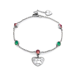Gucci Blind For Love S&uuml;damega Graveeritud Sterling H&otilde;bedast Tsirkooniga K&auml;ev&otilde;ru Naiste K&auml;ev&otilde;ru 502150J2874852218 F,Silver