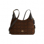 Coach Ella 36 Logoga T&otilde;mblukuga Kangast &Otilde;lakott Naiste &Otilde;lakott Truffliv&auml;rvi CCE49-IMA7U Basic Set (Bag+Dust Bag)