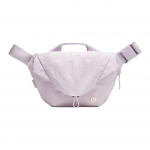 Lululemon Curved 3L Br&auml;ndi logo Pol&uuml;ester Nailon Crossbody V&ouml;&ouml;kotid Unisex kotid Hele-lavendel LU9BSJS-032650 Light Lavender