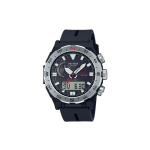 Casio Meeste PRO TREK Must Kell PRW-6800-1JF-person Black Strap