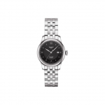 Tissot Le Locle kollektsioon Automaatne mehaaniline liikumine 30 m veekindlus Naiste k&auml;ekell 29 mm T006.207.11.058.00 Black Dial Steel Band