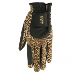 MIC 39 GOLF FIT39 Vasakuk&auml;eline Suurus S Kinnas, Unisex, MGF-220N, (paremak&auml;eliste m&auml;ngijate jaoks), Leopard/Must,