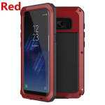 Samsung Galaxy S24 S23 S22 S21 Ultra S10 S20 Plus Note 20 10 jaoks Luksuslik soomusmetallist raskeveokite kaitsekate p&otilde;rutuskindel kate For S7 (With Glass) brown