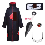 Kuum m&uuml;&uuml;k Anime Ninja Akatsuki organisatsiooni keep komplekt Otsmikur&otilde;ngas Peapael Kaelakee Kuwo k&auml;em&otilde;&otilde;ga komplekt M black