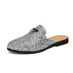 WAERTA Suvine Uus Mood PU Nahast Vabaaja Mules Meestele Mehelik Slip-on Hingavad Poolmokassiin Sandaalid K&auml;sit&ouml;&ouml; Vabaaja Sandaalid 38 h&otilde;be